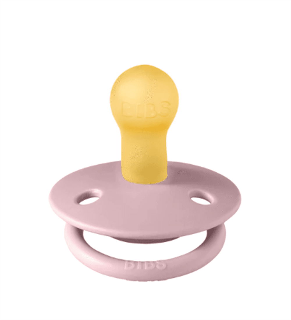 Bibs De Lux Kauçuk Emzik Pink Plum Size 1 resmi