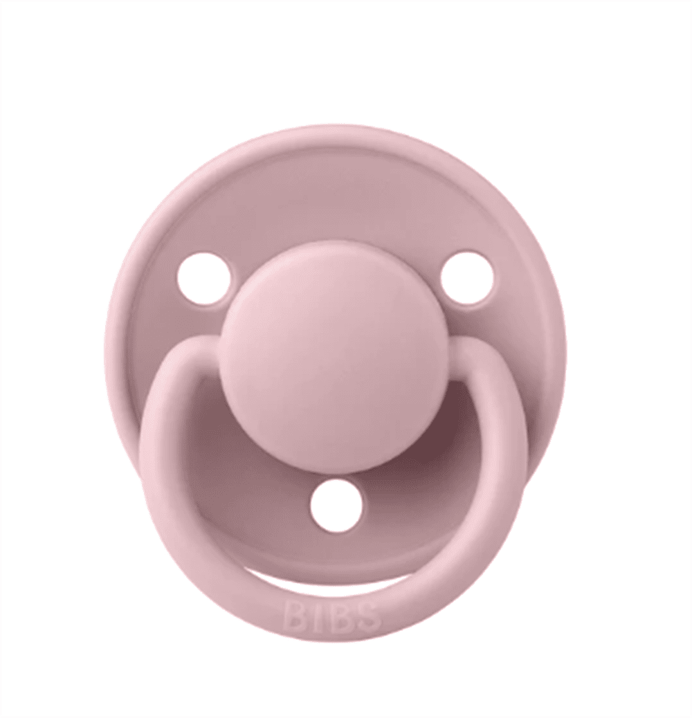 Bibs De Lux Kauçuk Emzik Pink Plum Size 1 resmi