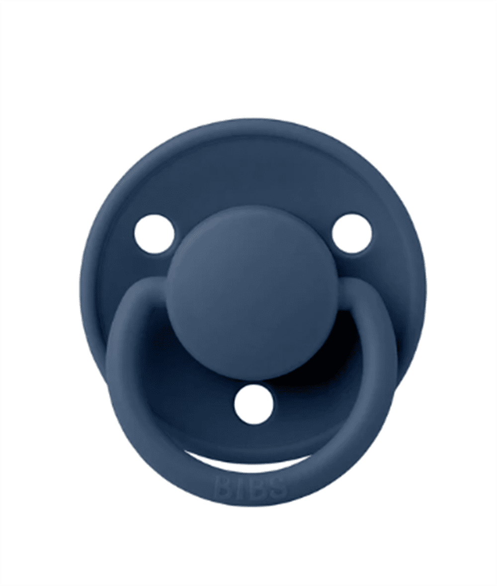 Bibs De Lux Kauçuk Emzik Steel Blue Size 2 resmi