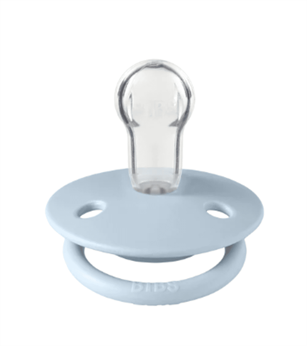 Bibs De Lux Silikon Emzik Baby Blue One Size resmi
