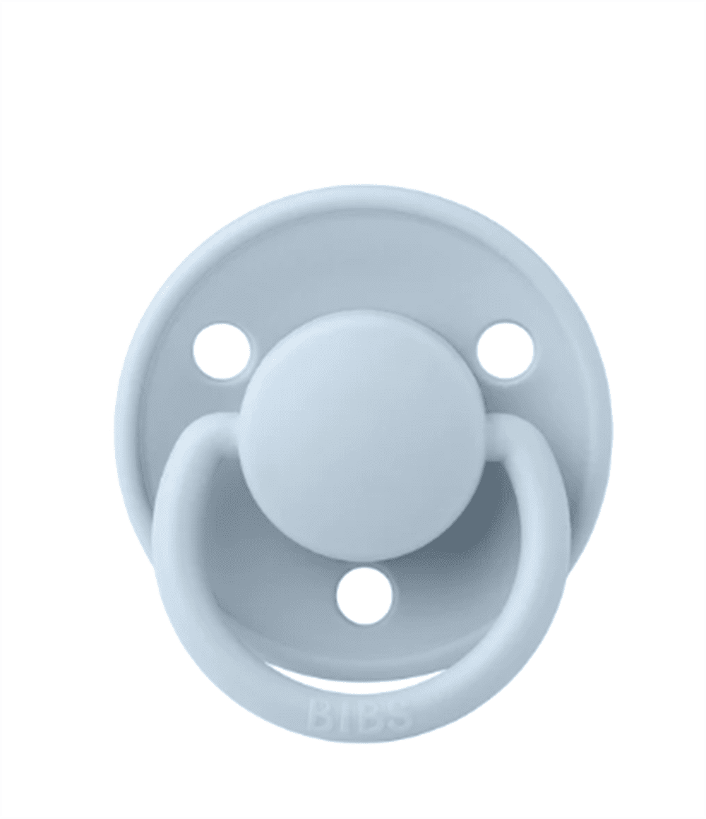 Bibs De Lux Silikon Emzik Baby Blue One Size resmi
