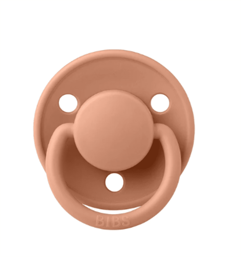 Bibs De Lux Silikon Emzik Peach One Size resmi