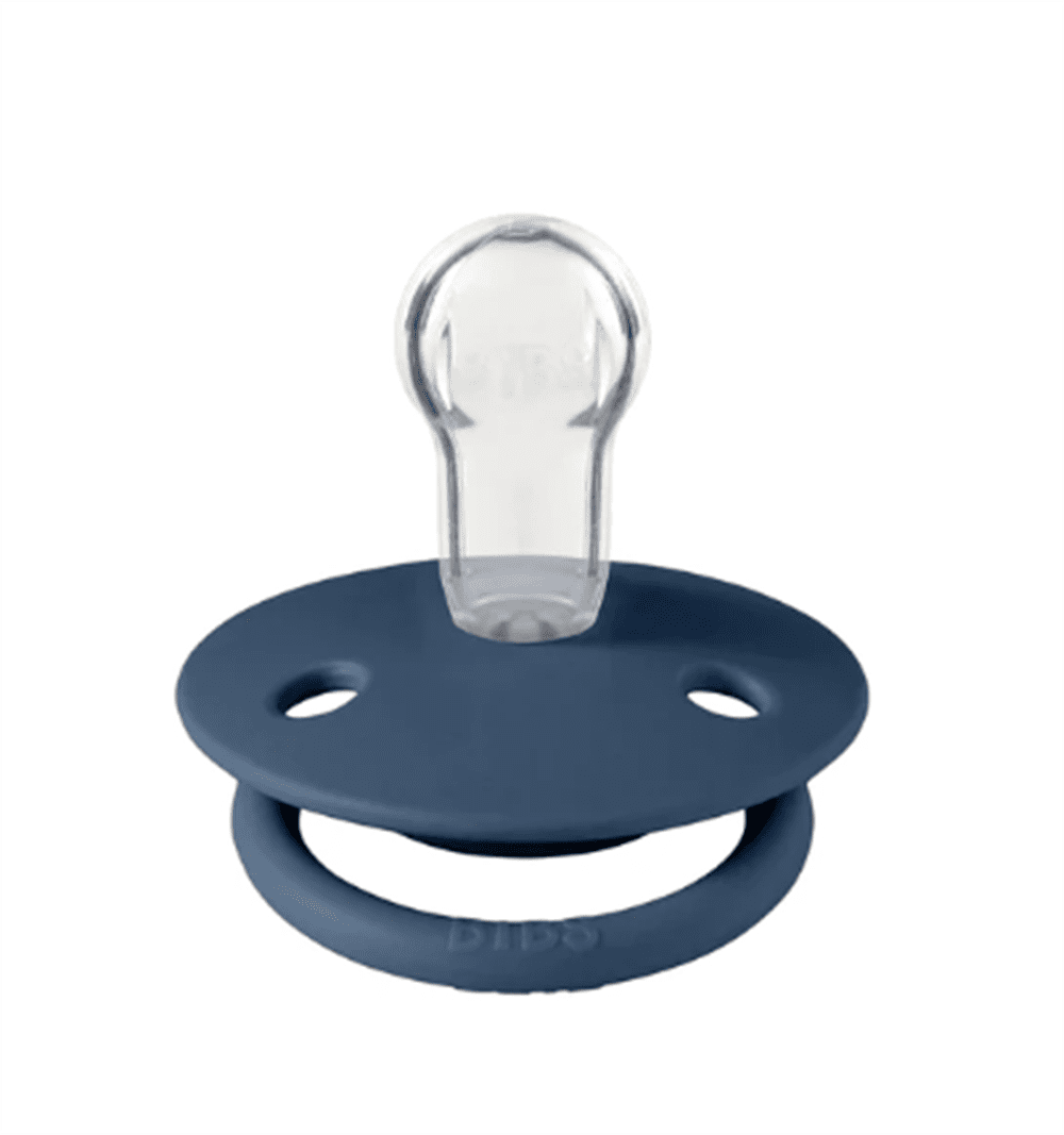 Bibs De Lux Silikon Emzik Steel Blue One Size resmi