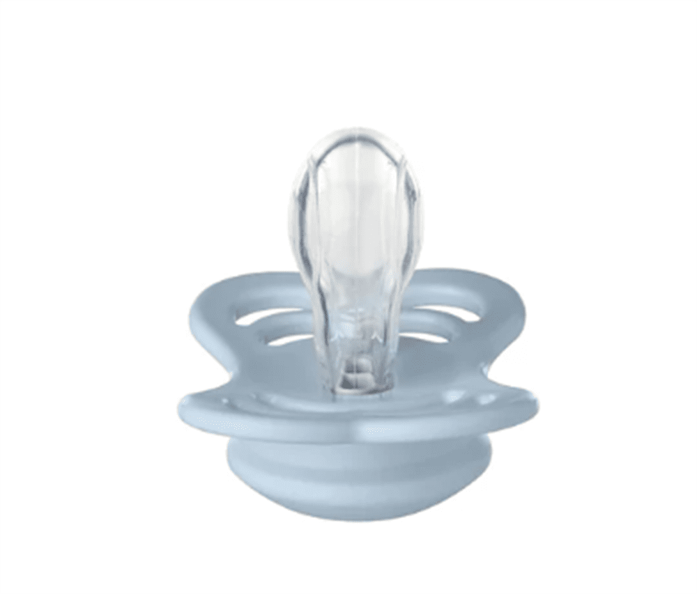 Bibs Supreme Silikon Emzik Baby Blue Size 1 resmi