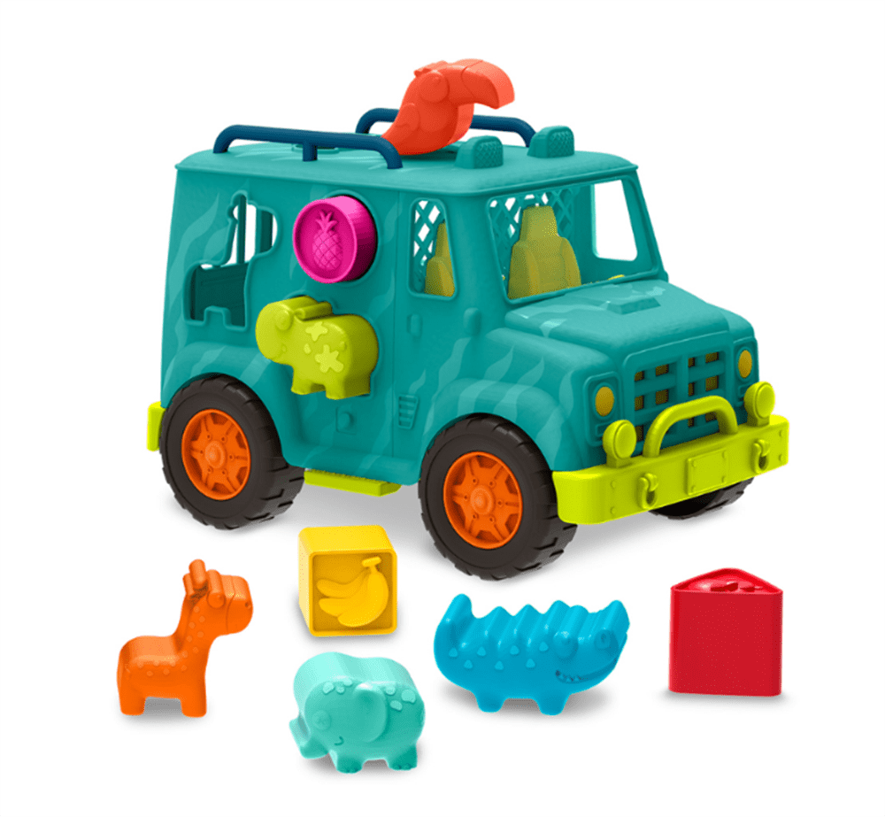 Safari Araba Şekil Yerleştirme resmi