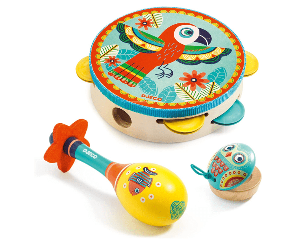 Djeco 3'lü Müzik Seti resmi
