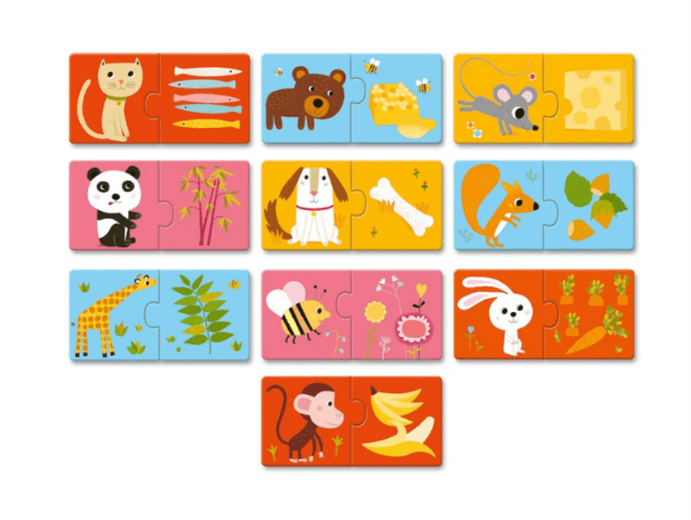 Djeco İkili Puzzle/ Duo Dinner resmi