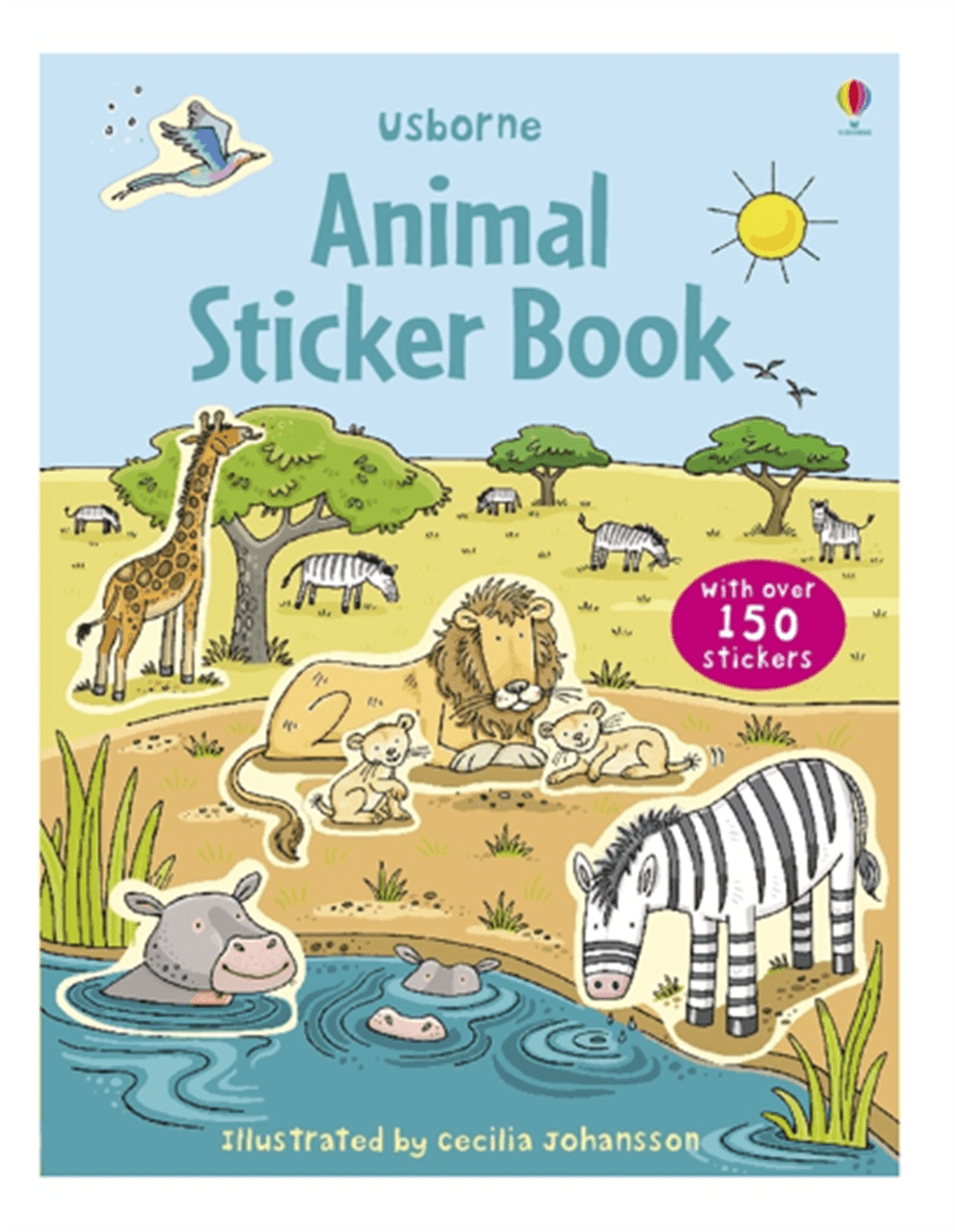 First Sticker Book Animals resmi