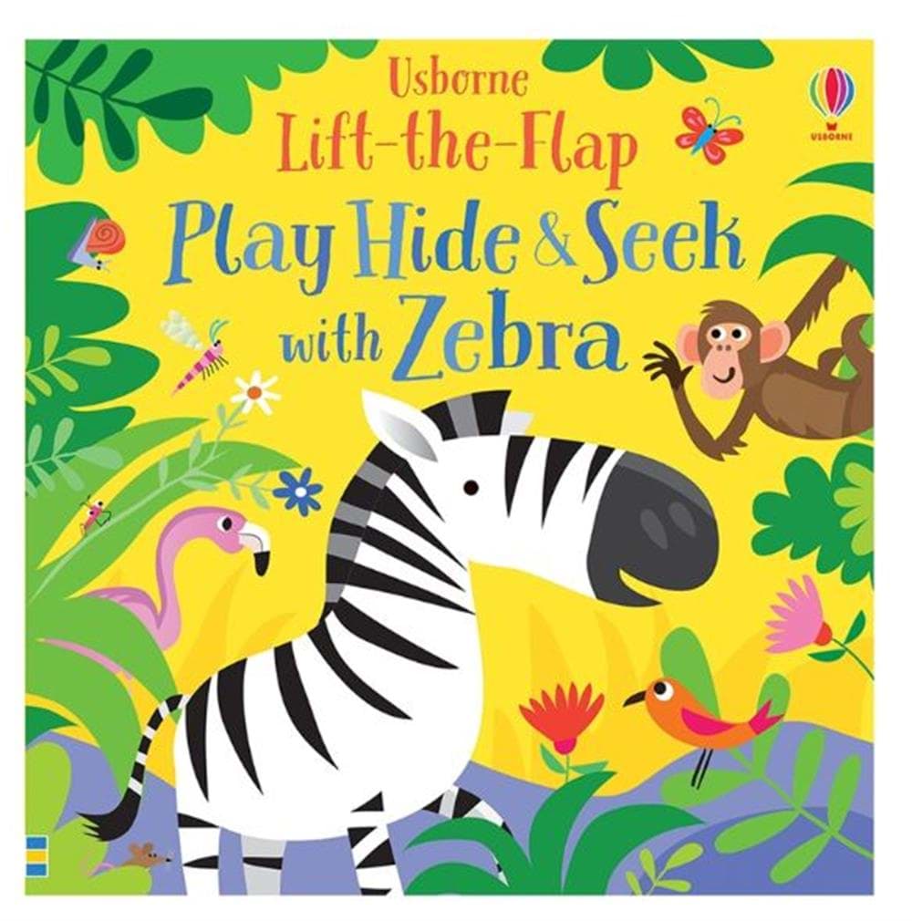 Lift The Flap Play Hide & Seek With Zebra resmi