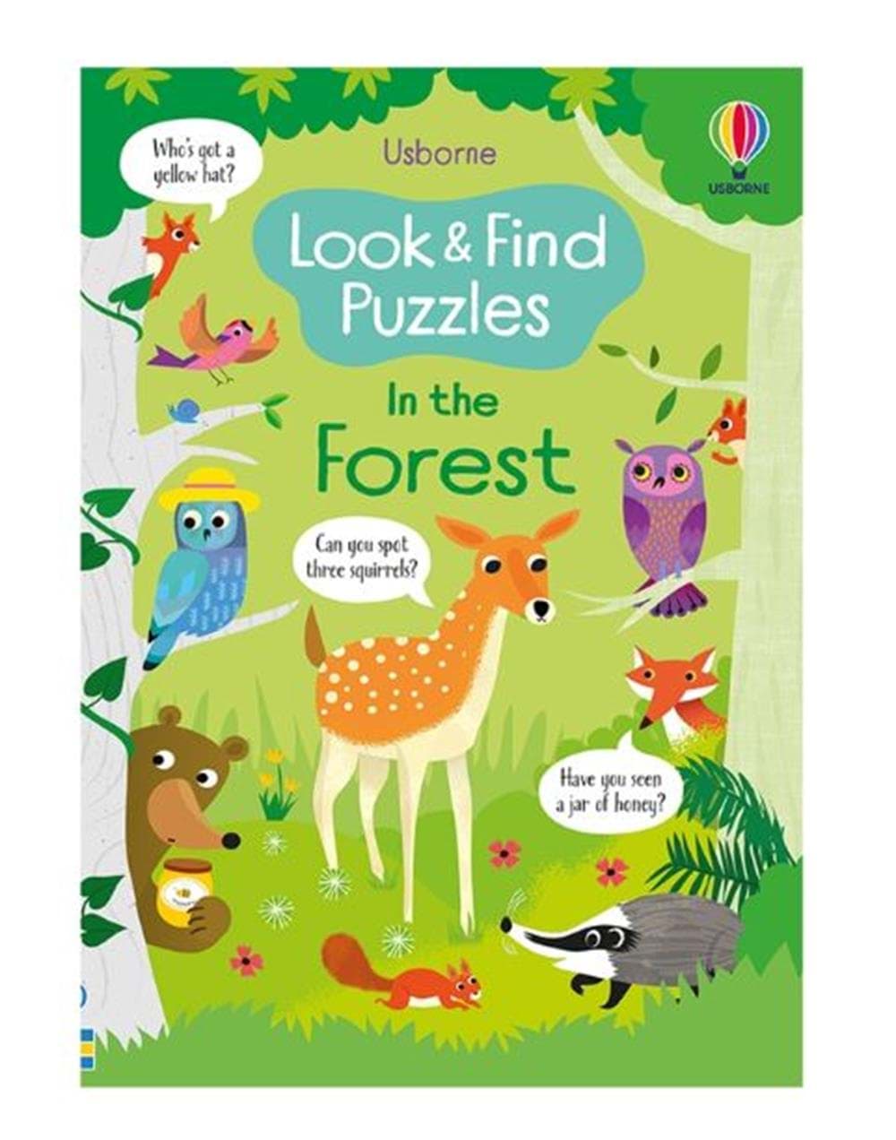 Look And Find Puzzles In The Forest resmi