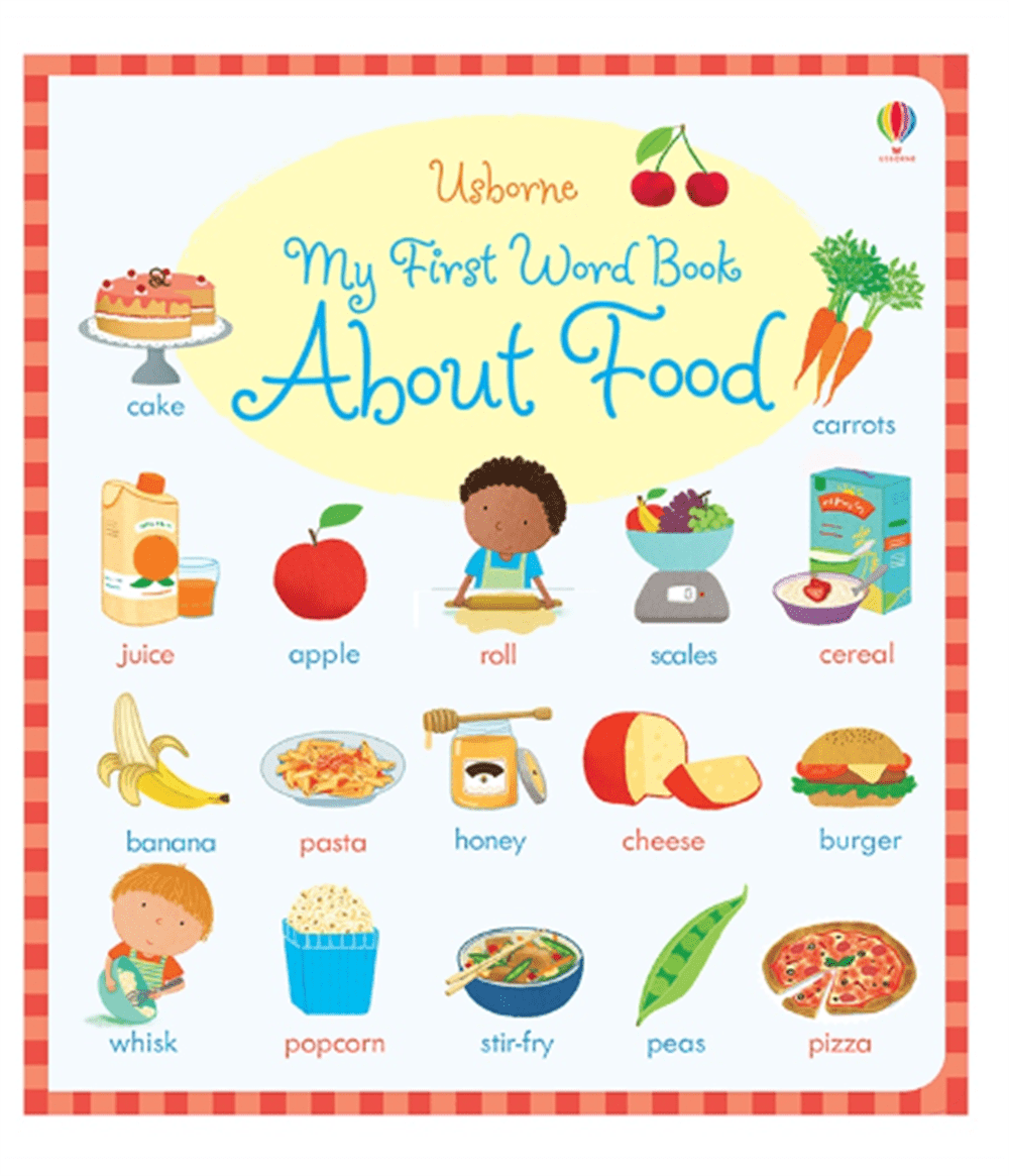 My First Word Book About Food resmi